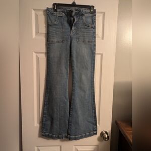 American eagle next level high rise jeans super stretch